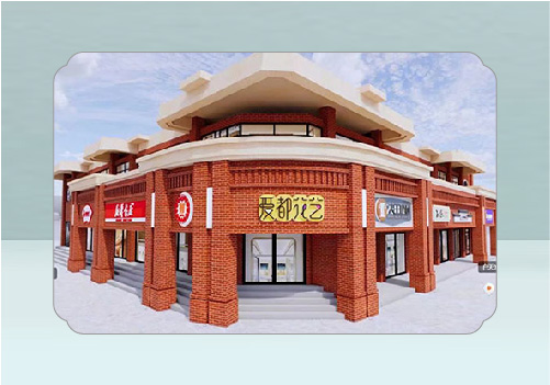 南京江北新區(qū)新馬路沿街門(mén)面及亮化工程（106家）