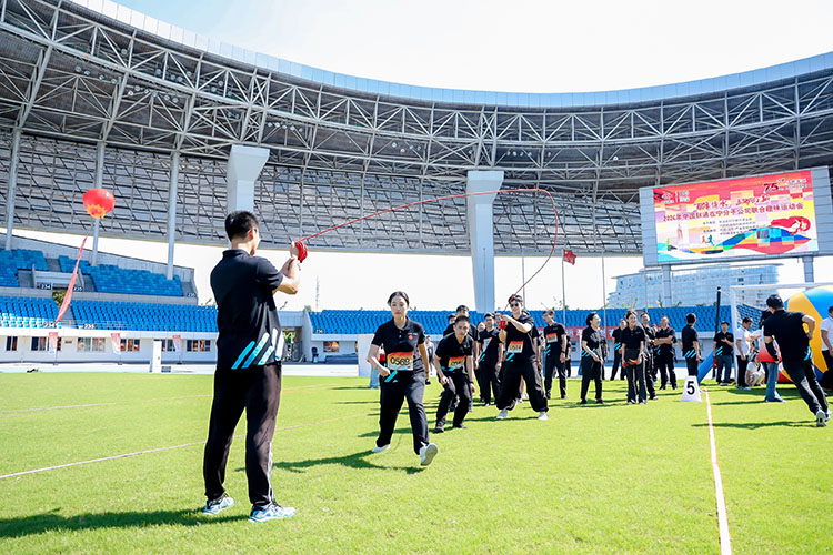 運(yùn)勸會(huì)比賽跳繩